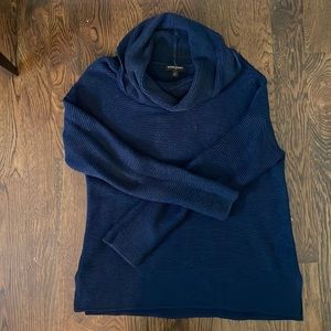 Banana Republic Navy Cowl Sweater